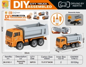 DIY Inersia Membongkar Kereta Dump