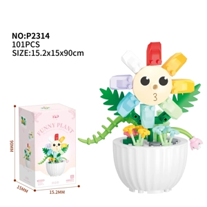 Funny Potted Flower - Colorful Fairy (101PCS)
