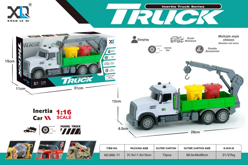 Kepala Amerika: Sanitasi Truk Transport Sampah (Sanitasi Truk Transport Sampah)