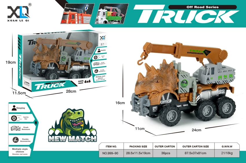Dinosaurus Crane Lokomotif