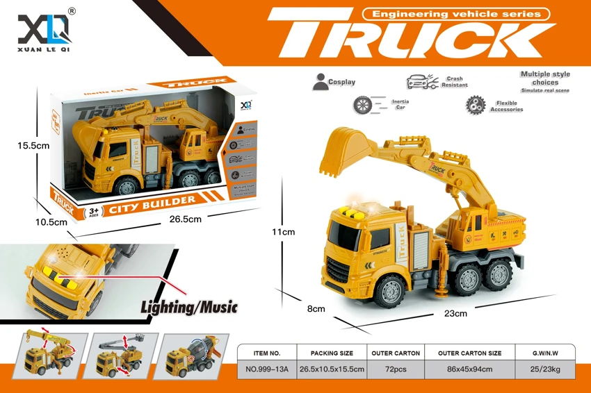 Kepala Eropa: Excavator Engineering (dengan suara dan cahaya) Kepala Eropa: Excavator Engineering (dengan suara dan cahaya)