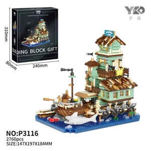 Nautical Fishing Hut (2760PCS)