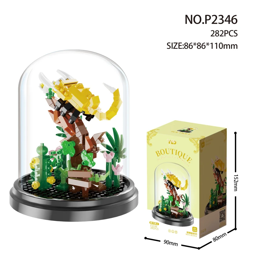 Pejuang Skorpion (Scorpion Warrior)<br/>(dengan penutup telus + asas hitam)
