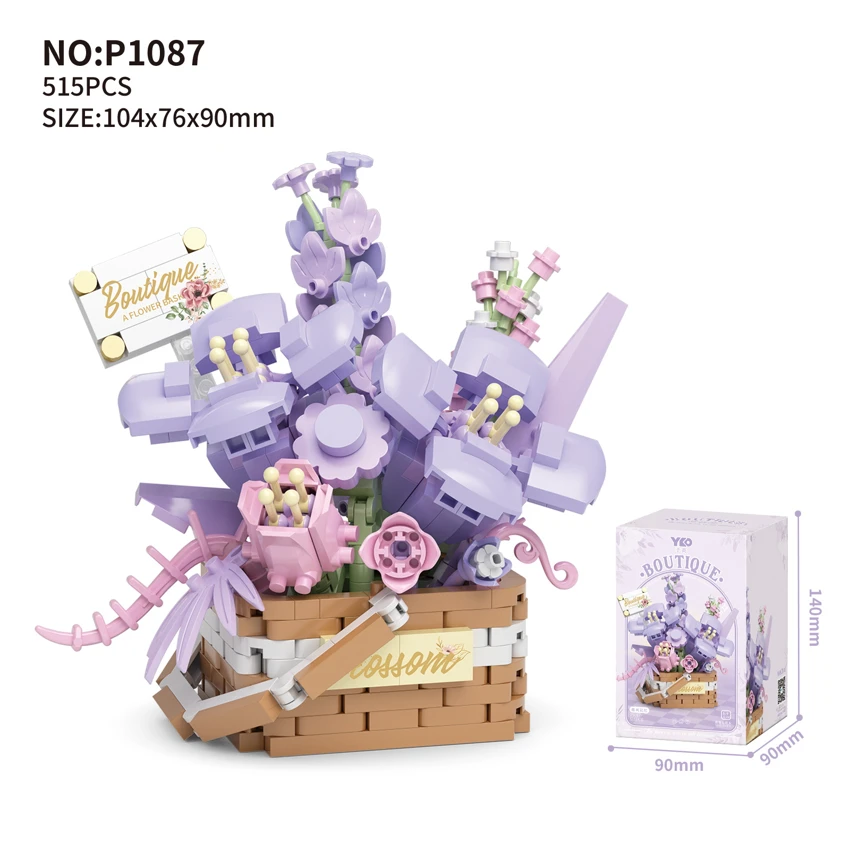 Keranjang Bunga - Memori Angin (515PCS)