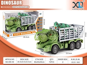 Dinosaur pagar mobil + naga anak