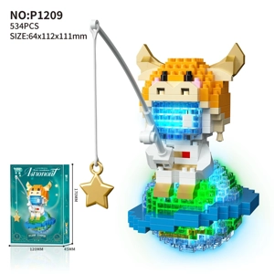 Star Catching Astronaut (534PCS) With Light Taurus