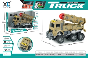 Military Missile Truck (Sound & Light)