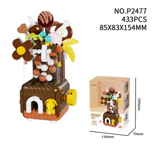 Mesin pemutar telur coklat coklat (433PCS)