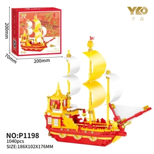 Kapal layar yang boleh digunakan
(1040PCS)