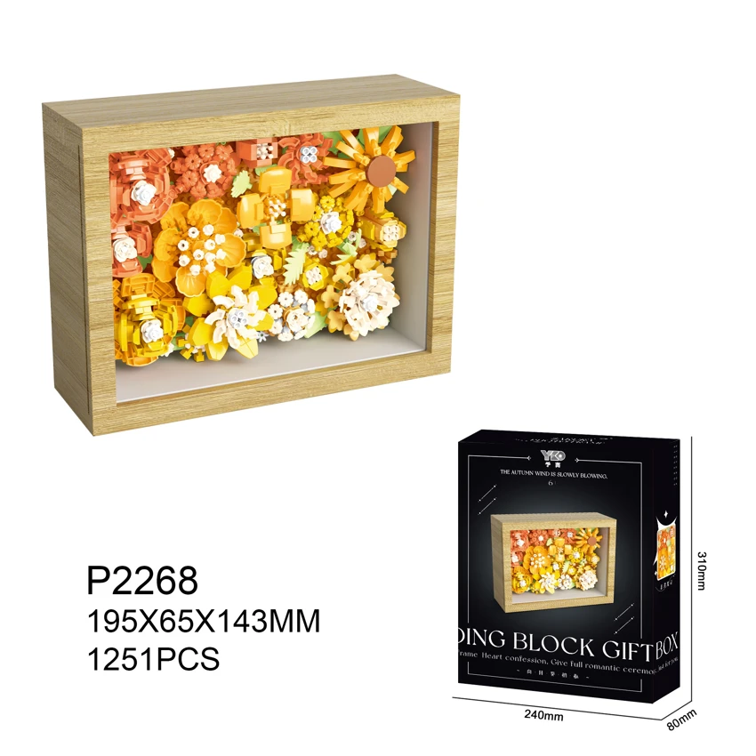 Bangkai foto bunga<br/>(1251PCS)