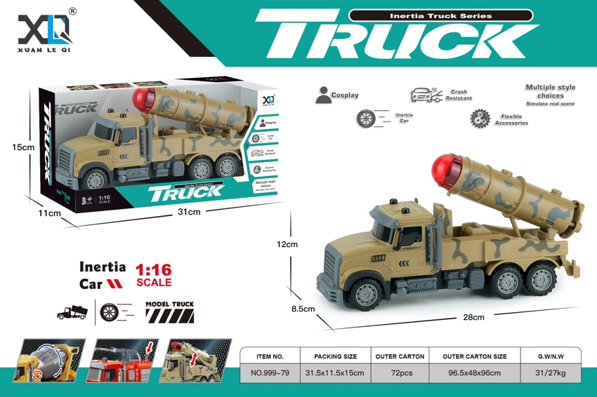 American Cab: Military Missile Truck