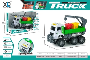 Garbage Transport Truck (Sound & Light)