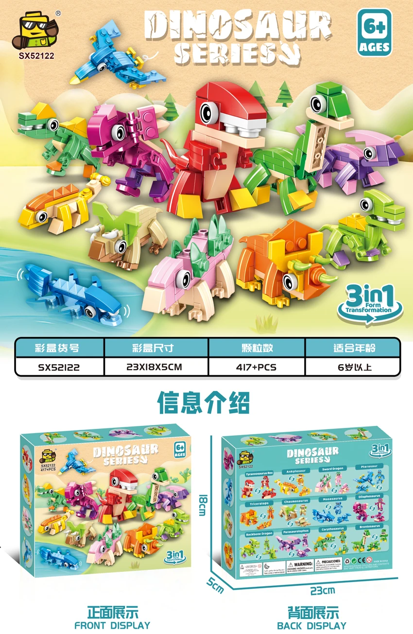 Dinosaurus yang berubah-ubah