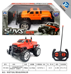 1:18 4CH Off-Road Vehicle Toyota Pickup (Plain Wheel, With Front Light)