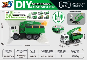 DIY Inertia Removing and Loading Water Pipe Truck DIY Inertia Removing and Loading Water Pipe Truck