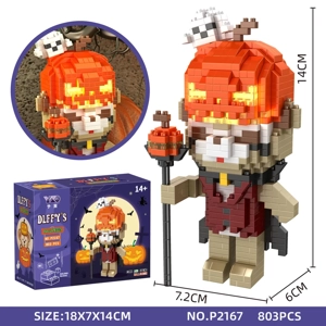 Duffy Pumpkin Lamp (803PCS)