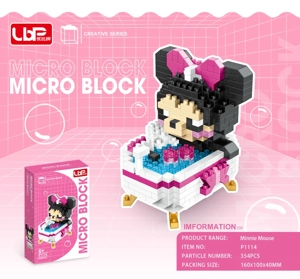 Bathtub Minnie (354PCS)