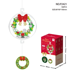 Karangan bunga Krismas
(180PCS)
