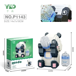 Panda - Minum Susu (795PCS)