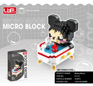 Tab mandi Mickey (324pcs)