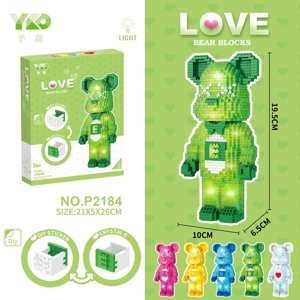 Cinta Hijau Telus Bercahaya Keganasan Beruang (E) (1469PCS)