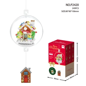 Rumah Salju Natal
(249PCS)