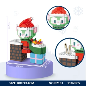 Gelatoni Santa Chimney Pen Holder (1102PCS)