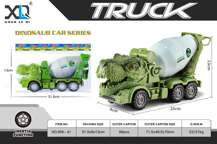 Dinosaur Mixer Truck