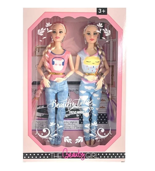 11.5 9 inci sendi, tubuh yang padat, pangit besar, pakaian olahraga Barbie, dua jenis campuran.