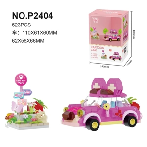 Pemandangan Jalan Raya * Kereta Beruang Strawberry
(523PCS)