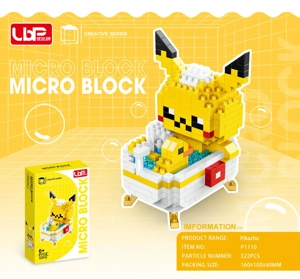 Bathtub Pikachu (322PCS)