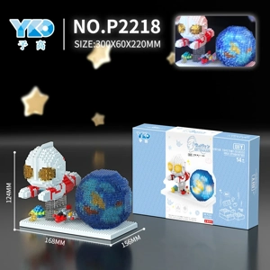 Penerbangan Ultraman Planet Pen (dengan 2 set lampu)
