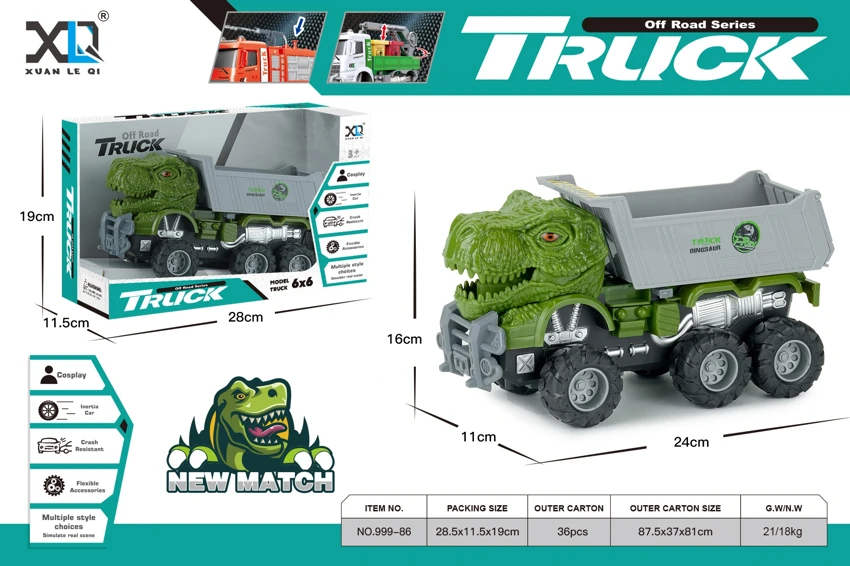 Dinosaur Transport Truck
