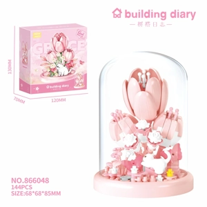 Kulit putih (dengan penutup telus + asas merah jambu) 144PCS