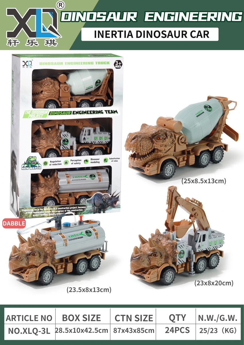 Dinosaurus yang berkapasitas 3