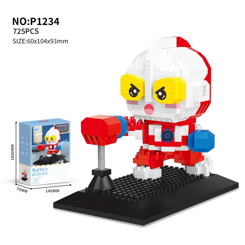Berat Badan Ultraman - Tinju (725PCS)