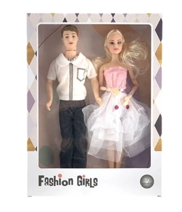 11.5-inch fashion evening dress male and female mixed pack