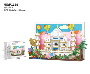 โปสการ์ดสเตอริโอทัชมาฮาล (1652 ชิ้น) พร้อมไฟ