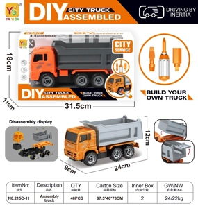 DIY Inersia Membongkar Kereta Dump