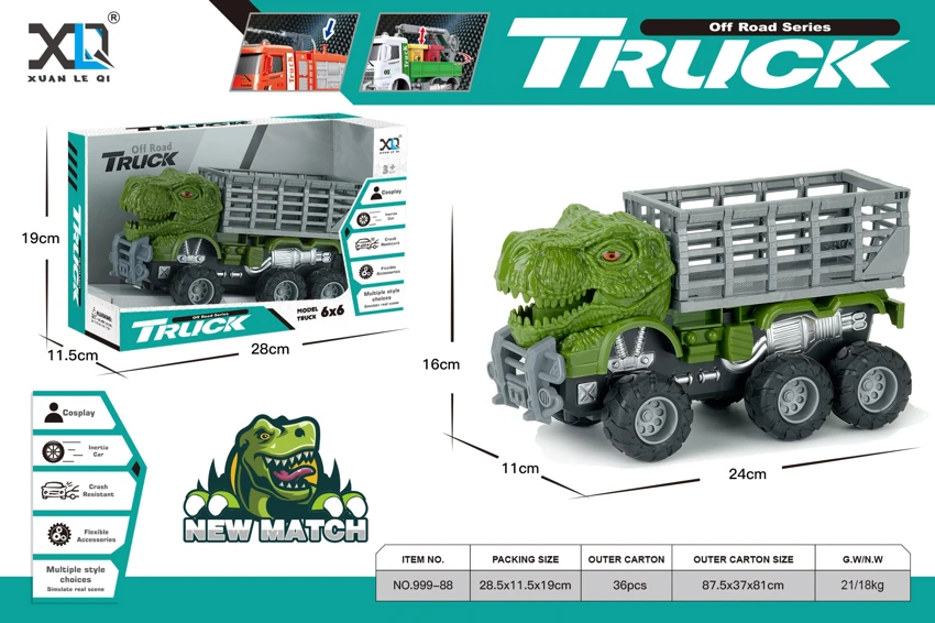 Kereta Dinosaur yang mempunyai pagar