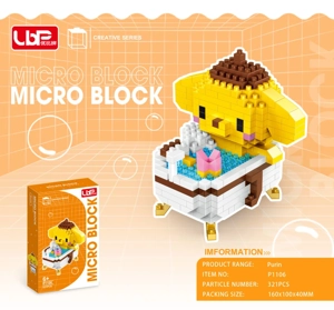 Bak mandi puding anjing (321pcs)