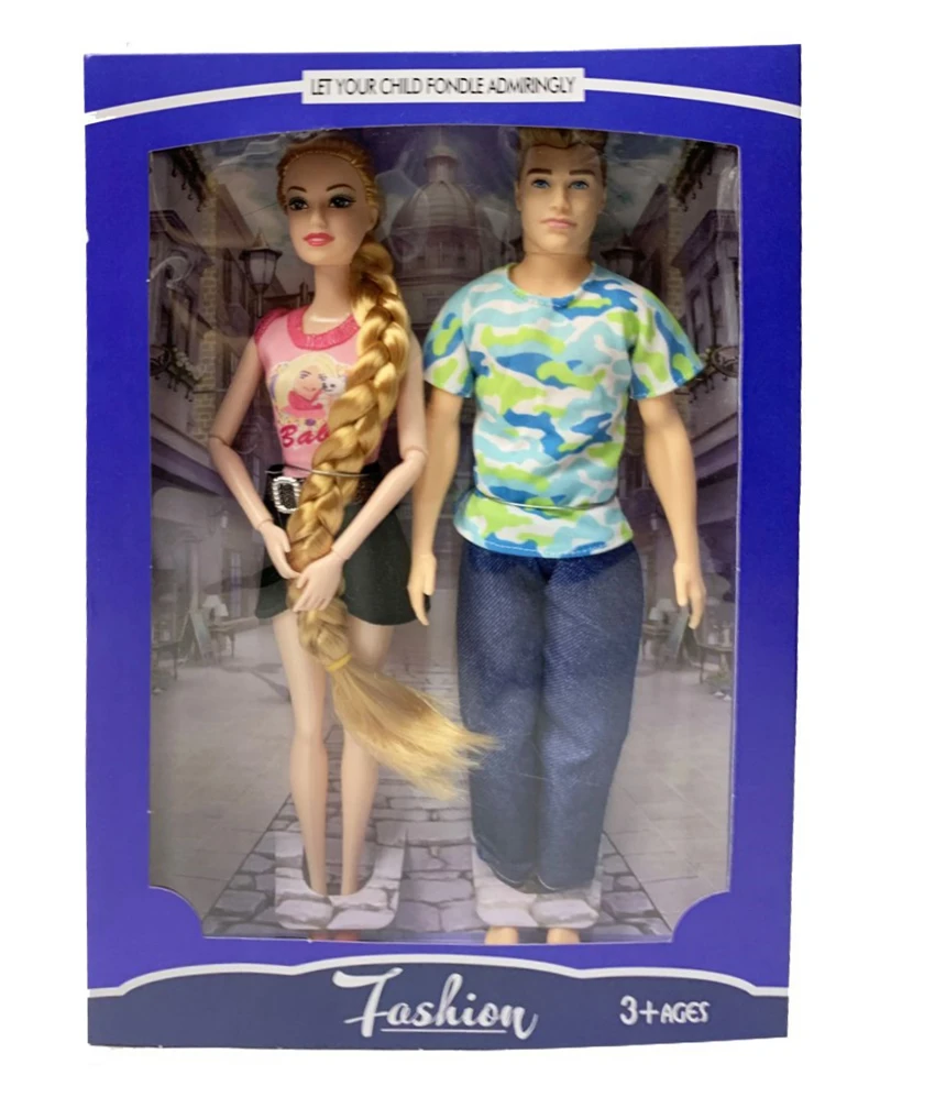 11.5 Kotak tetingkap yang terbuka untuk pasangan fesyen Barbie