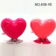 Wind-up Jumping Heart Toy for Valentine's Day