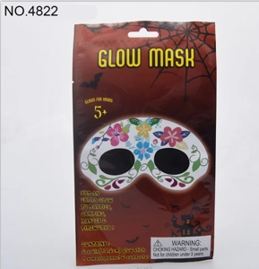 Masker Halloween yang Berfluoresensi