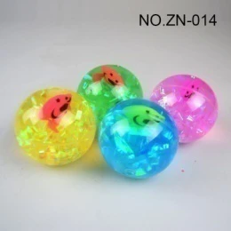 6.5CM Ikan Tropika Laser Bar Berwarna Bola elastik kilat