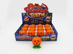 12 pcs / kotak; rantai-up lompat labu Halloween
