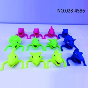 Dinosaur Head Finger Puppet (TPR)