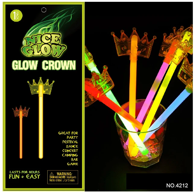 Glow Crown Stick (1 set/set)