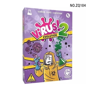 Virus 2 Bahasa Spanyol Bahasa Inggris Poker Puzzle Permainan Meja