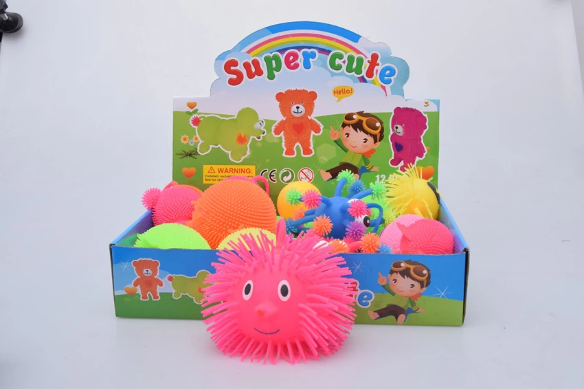 5-inch Smiley Face Squeeze Ball with Nose